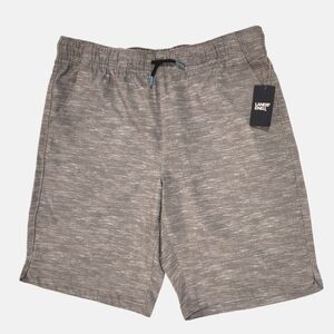 Lands End Boys Athletic Sports Shorts | Gray | Size XL 14-16 NEW #524784ALX
